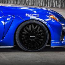 ACCESORIOS PARA EL AUTOMOVIL SPC1496BK - TAPACUBOS ROMA NEGRO 14"