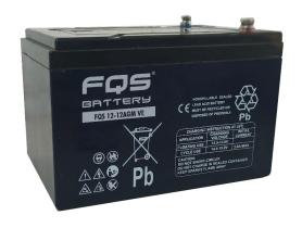 FQS FQS1212AGMVE - BATERÍA INDUSTRIAL AGM 12V 12AH