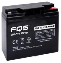 FQS FQS1220AGMAD - BATERÍA INDUSTRIAL AGM 12V 20AH