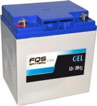 FQS FQS1228GEL - BATERÍA INDUSTRIAL GEL 12V 26AH