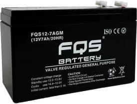 FQS FQS127AGM - BATERÍA INDUSTRIAL AGM 12V 7AH