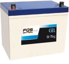 FQS FQS1280GEL - BATERÍA INDUSTRIAL GEL 12V 75AH