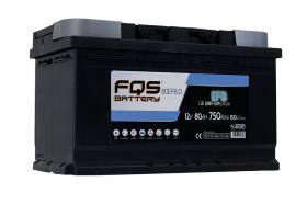 FQS FQS80EFB0 - BATERÍA EFB L4 12V 80AH 750A EN + D