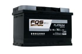 FQS FQS85PL0 - BATERÍA PLATINUM L3 12V 85AH 760A EN + D