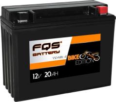 FQS Y50N18LA - BATERÍA MOTO 12V 20AH 260A CCA + D