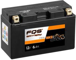 FQS YT7BBS - BATERÍA MOTO 12V 6AH 110A CCA + I