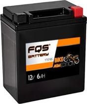 FQS YTX7LBS - BATERÍA MOTO AGM 12V 6AH 100A CCA + D