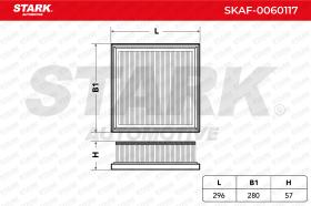 STARK RECAMBIOS SKAF0060117 - AIR FILTER