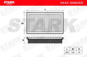 STARK RECAMBIOS SKAF0060331 - AIR FILTER