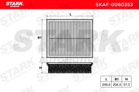 STARK RECAMBIOS SKAF0060353 - AIR FILTER