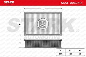 STARK RECAMBIOS SKAF0060414 - AIR FILTER