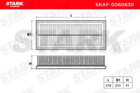 STARK RECAMBIOS SKAF0060630 - AIR FILTER