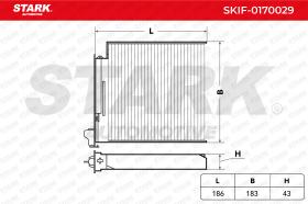 STARK RECAMBIOS SKIF0170029 - FILTRO DE HABITACULO