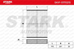 STARK RECAMBIOS SKIF0170215 - FILTRO DE HABITACULO