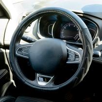 ACCESORIOS PARA EL AUTOMOVIL GOD7009 - FUNDA VOLANTE NEGRA/CARBONO