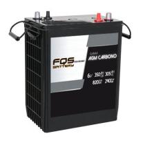 FQS FQS6350AGMC - BATERÍA AGM CARBONO 6V 350AH C20 + DIAG