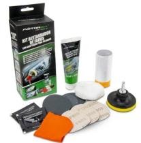 ACCESORIOS PARA EL AUTOMOVIL MOT1005 - KIT RESTAURA FAROS CON TALADRO