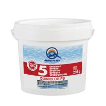 RECOR UN2468 - QUIMICLOR PS 5 EFECTOS TABLETAS 250G  5 KG.