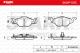 STARK RECAMBIOS SKOP1013 - BRAKE PAD SET, DISC BRAKE