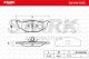STARK RECAMBIOS SKVW1015 - BRAKE PAD SET, DISC BRAKE