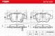 STARK RECAMBIOS SKTO1019 - BRAKE PAD SET, DISC BRAKE
