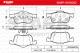 STARK RECAMBIOS SKBP0010052 - BRAKE PAD SET, DISC BRAKE