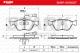 STARK RECAMBIOS SKBP0010057 - BRAKE PAD SET, DISC BRAKE