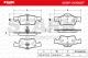 STARK RECAMBIOS SKBP0010067 - BRAKE PAD SET, DISC BRAKE