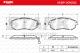 STARK RECAMBIOS SKBP0010182 - BRAKE PAD SET, DISC BRAKE