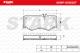 STARK RECAMBIOS SKBP0010207 - BRAKE PAD SET, DISC BRAKE