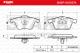 STARK RECAMBIOS SKBP0010374 - BRAKE PAD SET, DISC BRAKE