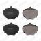 STARK RECAMBIOS SKBP0011144 - BRAKE PAD SET, DISC BRAKE