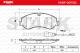 STARK RECAMBIOS SKBP0011152 - BRAKE PAD SET, DISC BRAKE