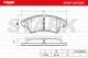 STARK RECAMBIOS SKBP0011255 - BRAKE PAD SET, DISC BRAKE