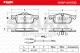 STARK RECAMBIOS SKBP0011332 - BRAKE PAD SET, DISC BRAKE