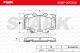 STARK RECAMBIOS SKBP0011349 - BRAKE PAD SET, DISC BRAKE
