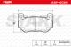 STARK RECAMBIOS SKBP0011399 - BRAKE PAD SET, DISC BRAKE