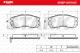 STARK RECAMBIOS SKBP0011401 - BRAKE PAD SET, DISC BRAKE