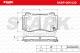 STARK RECAMBIOS SKBP0011420 - BRAKE PAD SET, DISC BRAKE