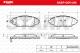 STARK RECAMBIOS SKBP0011486 - BRAKE PAD SET, DISC BRAKE