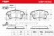 STARK RECAMBIOS SKBP0011503 - BRAKE PAD SET, DISC BRAKE
