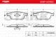STARK RECAMBIOS SKBP0011602 - BRAKE PAD SET, DISC BRAKE