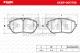 STARK RECAMBIOS SKBP0011798 - BRAKE PAD SET, DISC BRAKE